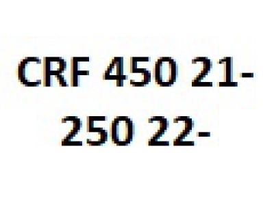 CRF 450 21- 250 22-